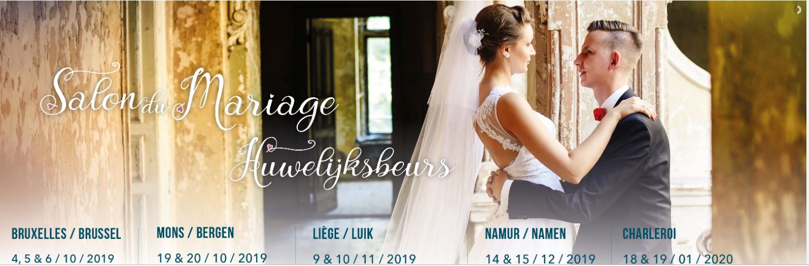 Salon du mariage - Liège - 9 et 10 novembre 2019